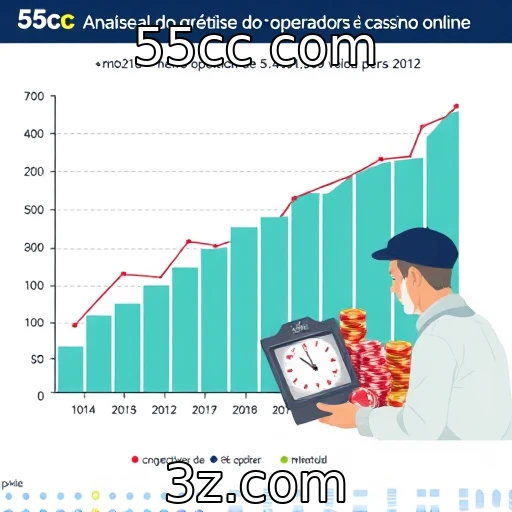 Análise do crescimento de operadores de cassino online
